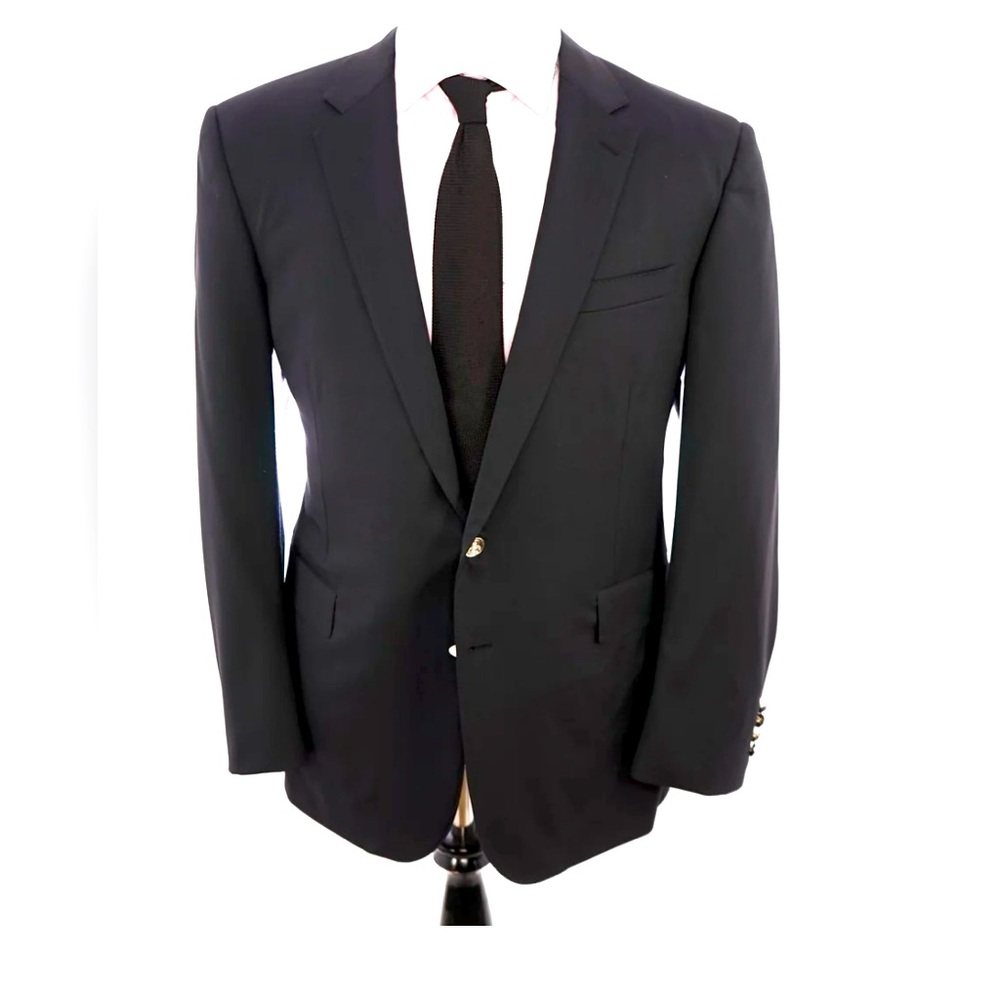 Polo Ralph Lauren coat size 42R made in Italy POLO BLACK label pure luxury